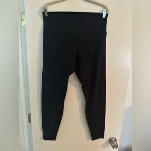 Black lululemon align legging 27 inch